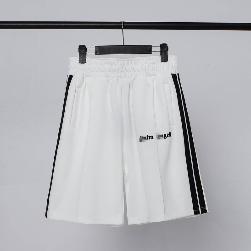 Trendy Brand Palm Couple Sports Casual Shorts Men'S And Women'S Straight Tether Elastic High Street Pants - Image 3