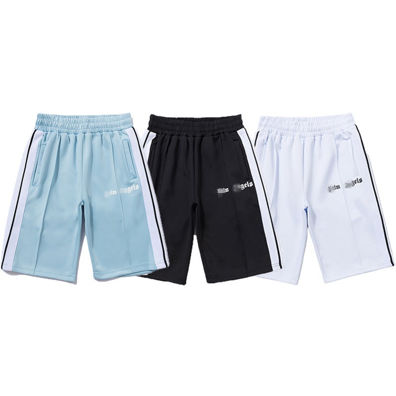 Trendy Brand Palm Couple Sports Casual Shorts Men'S And Women'S Straight Tether Elastic High Street Pants - Image 5