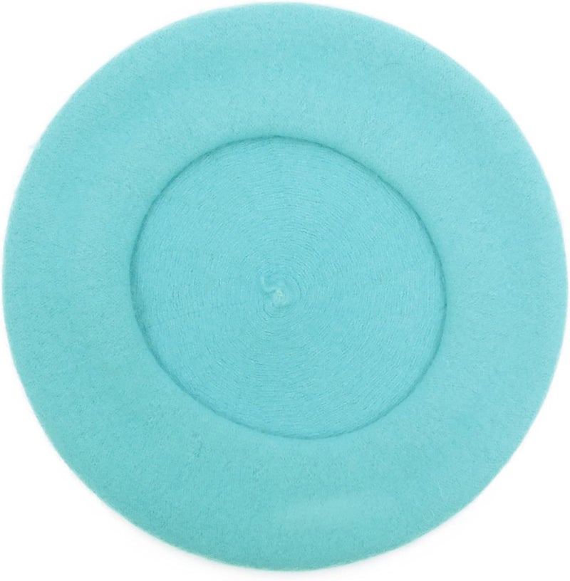 ZLYC Wool French Beret Hat Solid Color Beret Cap for Women Girls - Image 5