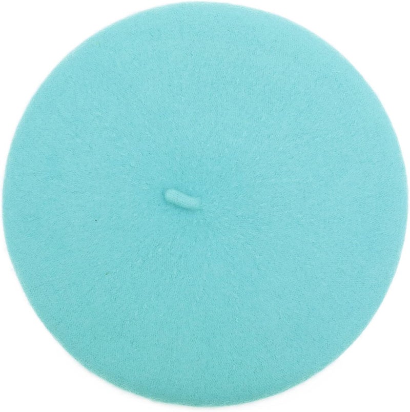 ZLYC Wool French Beret Hat Solid Color Beret Cap for Women Girls - Image 4