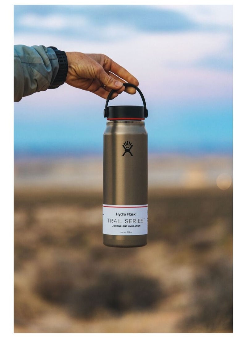 Hydro Flask Lightweight Wide Mouth Trail Series Stainless Steel Flask 946 ML  - Image 4