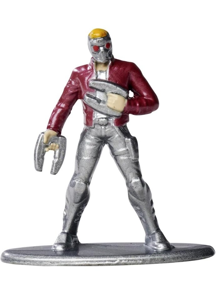 Jada Toys Guardians of The Galaxy Figures (Pack of 6) - Set of 6 Marvel Collectible Figures (Gamora, Drax, Star-Lord, Rocket, Groot, Nebula) Made of Metal for Fans and Children from 3 Years, Each - Image 3