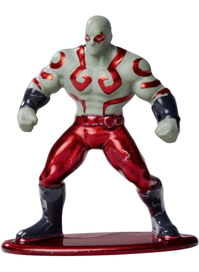 Jada Toys Guardians of The Galaxy Figures (Pack of 6) - Set of 6 Marvel Collectible Figures (Gamora, Drax, Star-Lord, Rocket, Groot, Nebula) Made of Metal for Fans and Children from 3 Years, Each - Image 4