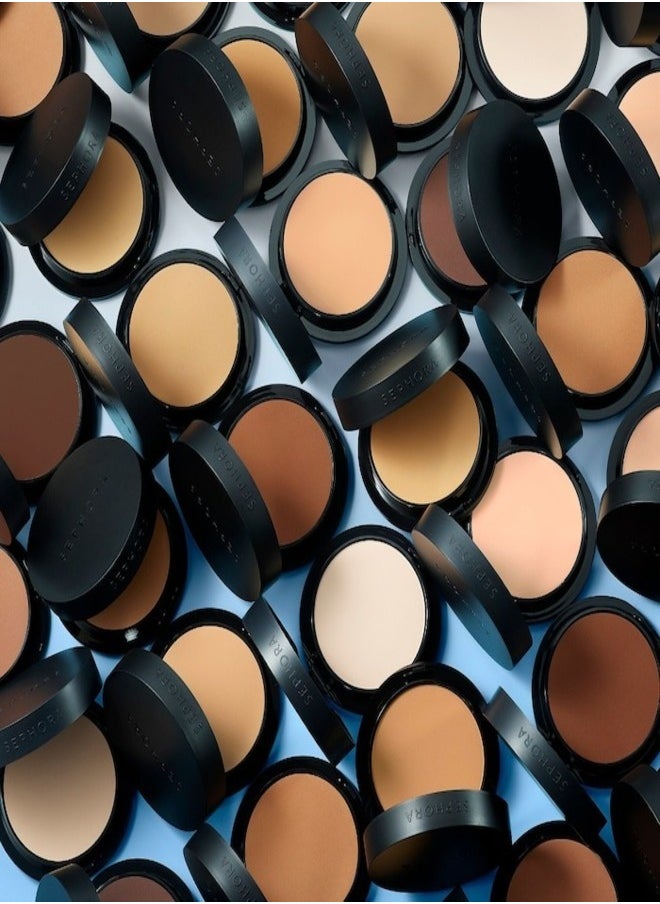 SEPHORA - SEPHORA COLLECTION Best Skin Ever Matte Powder Foundation – Shade 17Y Light - Light, Yellow Undertone | Buildable Coverage, Oil-Control, Lightweight Formula – 7.5g - Image 1