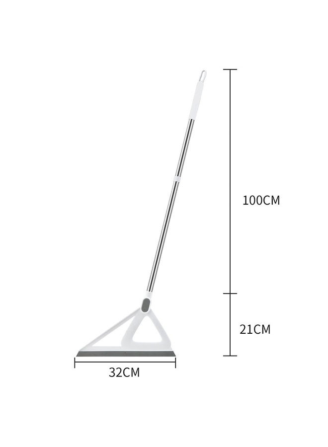 JCB CHIC Multifunction Magic Broom, Squeegee Broom Sweeping Water and Pet Hair, Rubber Broom, Silicone Broom, Tile Marble Hair Fur Glass for Floor Cleaning, Living Room, Kitchen, Bathroom-Easy Dry The Glass - Image 3