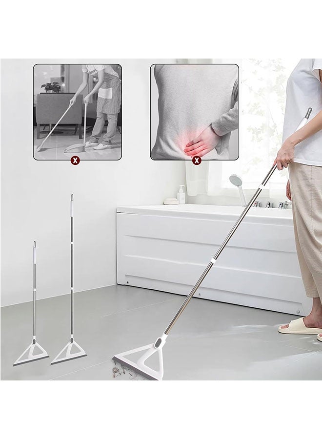 JCB CHIC Multifunction Magic Broom, Squeegee Broom Sweeping Water and Pet Hair, Rubber Broom, Silicone Broom, Tile Marble Hair Fur Glass for Floor Cleaning, Living Room, Kitchen, Bathroom-Easy Dry The Glass - Image 4