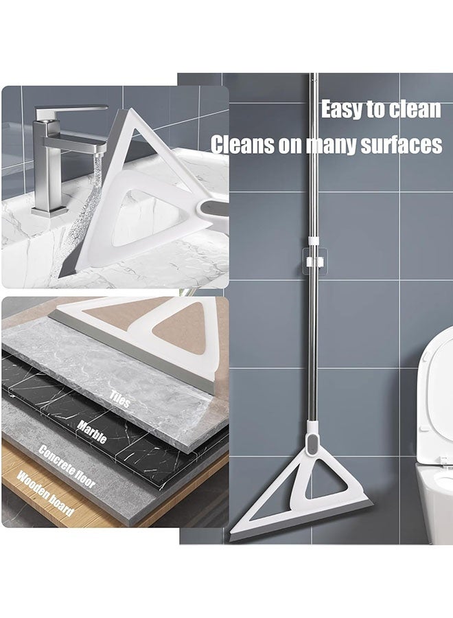 JCB CHIC Multifunction Magic Broom, Squeegee Broom Sweeping Water and Pet Hair, Rubber Broom, Silicone Broom, Tile Marble Hair Fur Glass for Floor Cleaning, Living Room, Kitchen, Bathroom-Easy Dry The Glass - Image 2