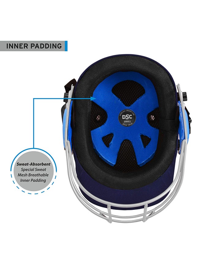 DSC GUARD Cricket Helmet | For Men & Boys | Steel Grill | Adjustable Back Support Strap | Removable and washable sweatband | Lightweight  - Image 2