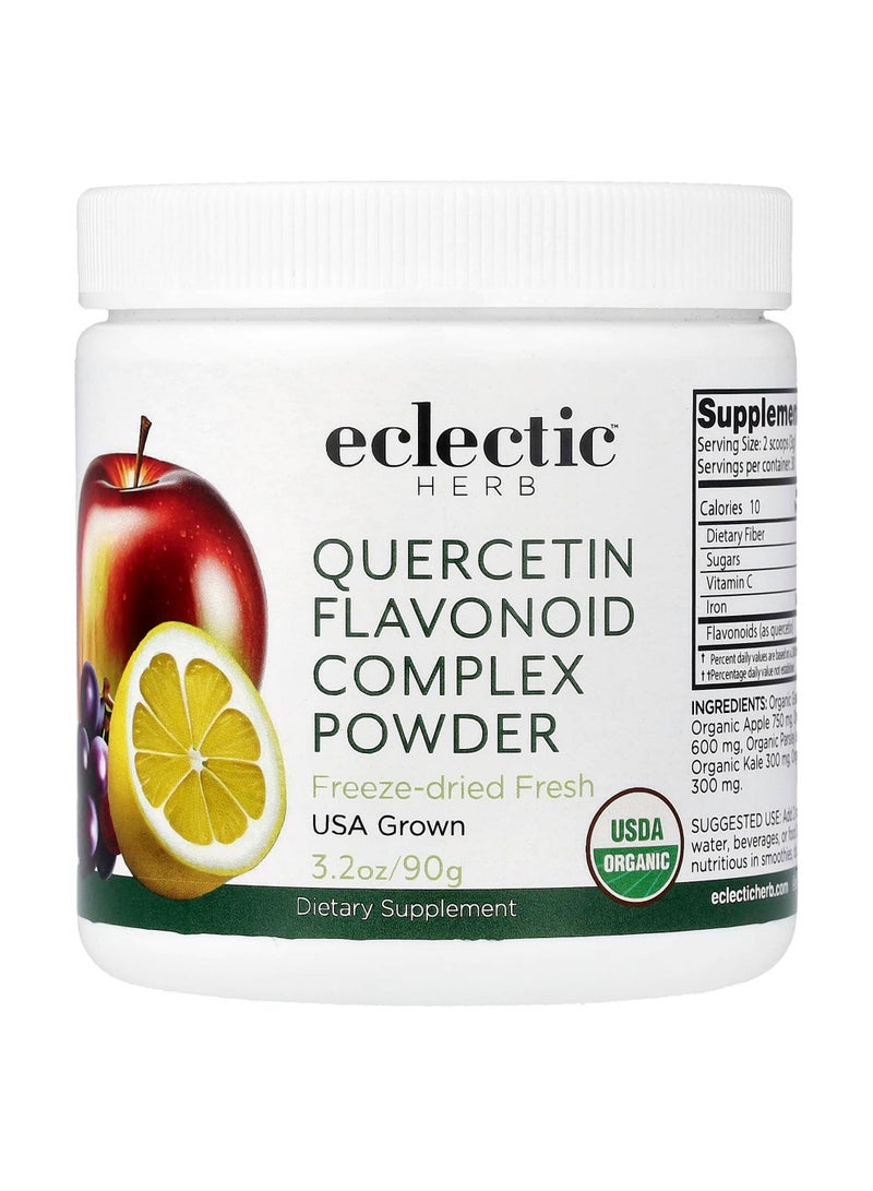 Eclectic Herb Quercetin Flavonoid Complex Powder, 3.2 oz (90 g)