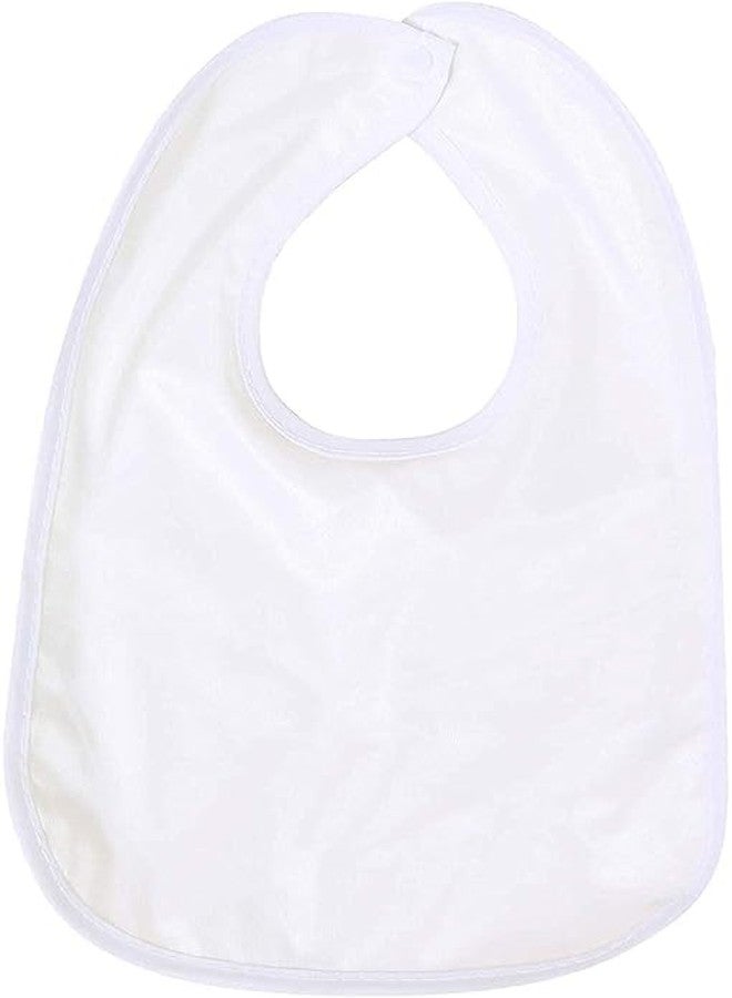 KIDS BASIC Baby Feeding Bibs (Pack of 3) & Silicone Spoon |Waterproof Bib | Baby Apron | BPA Free Self Feeding Spoon (Orange) - Image 3