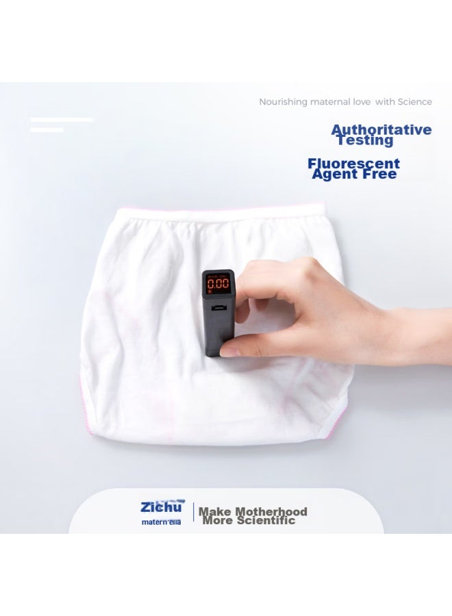 Matern'Ella Zichu Disposable Underwear For Women, Pure Cotton, No-wash, For Pregnant Women, Postpartum, Menstrual Period, Travel Underwear, Xxl Size, 28 Pieces - Image 2