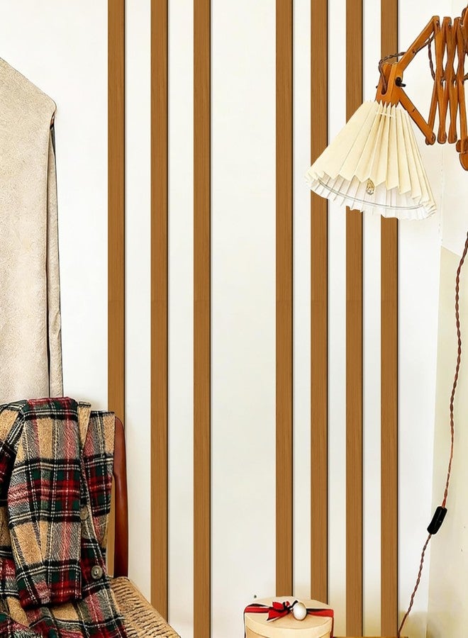 إيزما لوحة جدارية خشبية مخططة من إيسما، ديكور عصري بخطوط بسيطة للجدران، لوحة جدارية لغرفة المعيشة، منحوتات جدارية ريفية مميزة. - Image 5