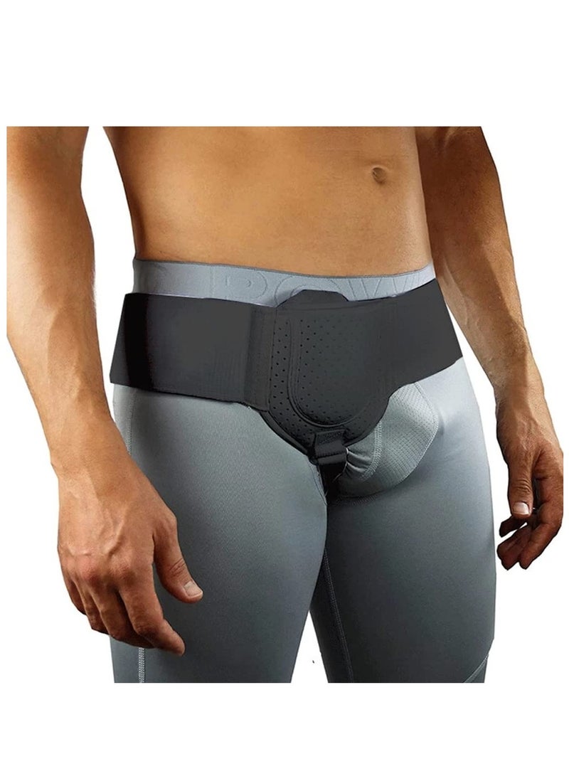 RATSAW Hernia Belt Hernia Support For Single Double Inguinal Sports Hernia Removable Compression Pads Adjustable Groin Straps - Image 1