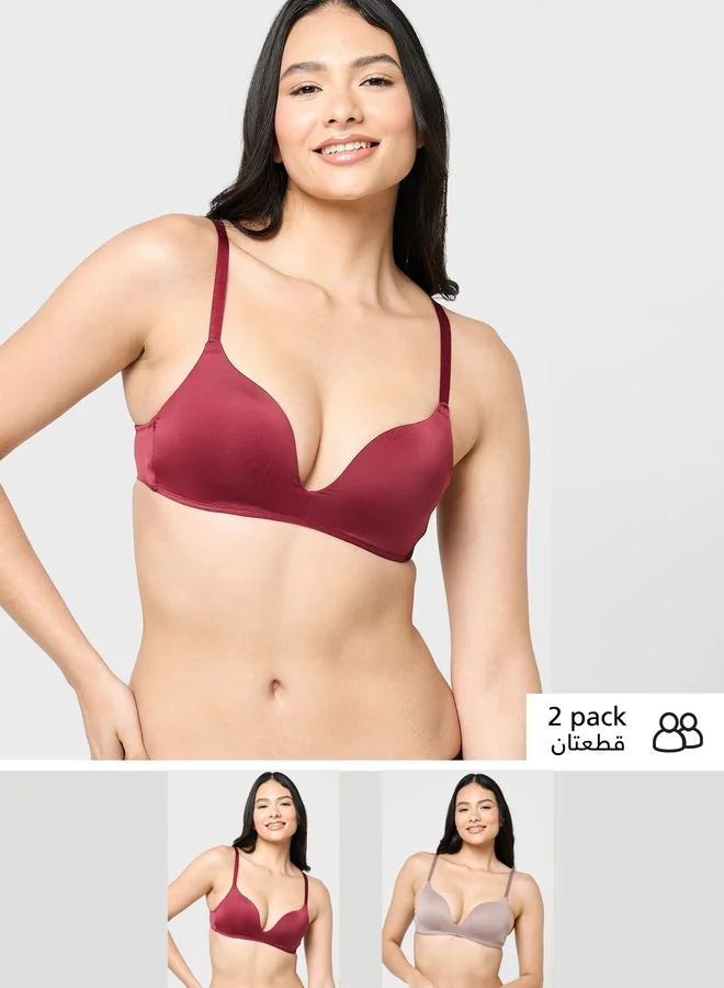 Ginger 2 Pack T-Shirt Bra