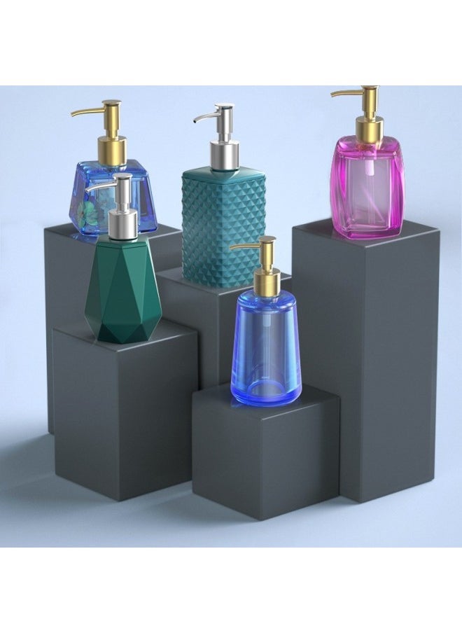 Nordic Simple Ins Style Lotion Bottle Resin Silicone Mould Glue Drop Diy Rhombic Cylindrical Hand Sanitizer Bottle Ornaments-Specification - Image 4