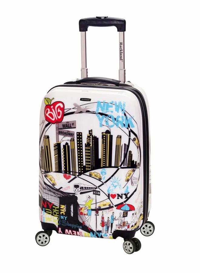 Rockland Departure Hardside Spinner Wheel Luggage Set, Assorted/Multicolor, Carry-On 20-Inch, Assorted/Multicolor, Carry-On 20-Inch, Departure Hardside Spinner Wheel Luggage Set - Image 1
