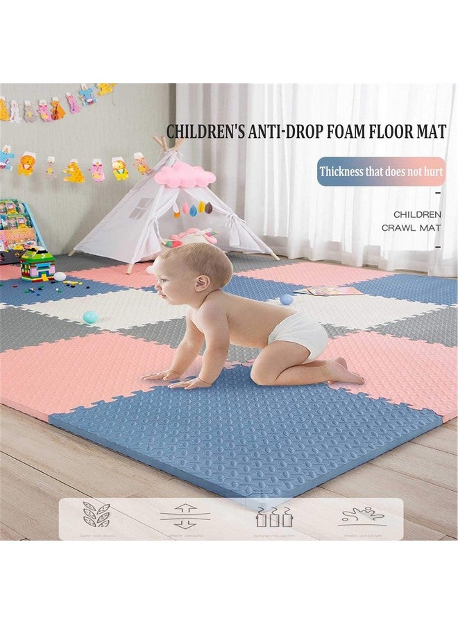 سيجناترون سجادة تمارين الألغاز للأطفال من SIGNATRON مع بلاط متشابك من إسفنج EVA وأرضيات واقية للمكتب والمنزل والمدرسة وصالة الألعاب الرياضية (6 بلاط - 24 قدمًا مربعًا) - Image 2