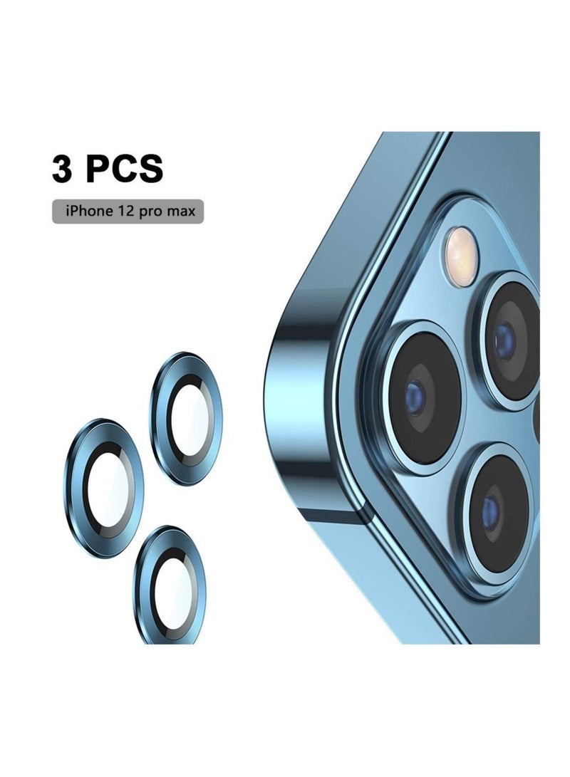 Camera Lens Protector Glass For iPhone 12 Pro Max blue - Image 3