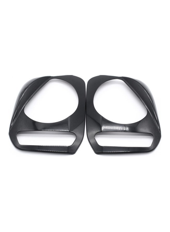 NIBEMINENT 2-Piece Replacement Front Headlight Trim Cover For Suzuki Jimny 2007-2015 - Image 1