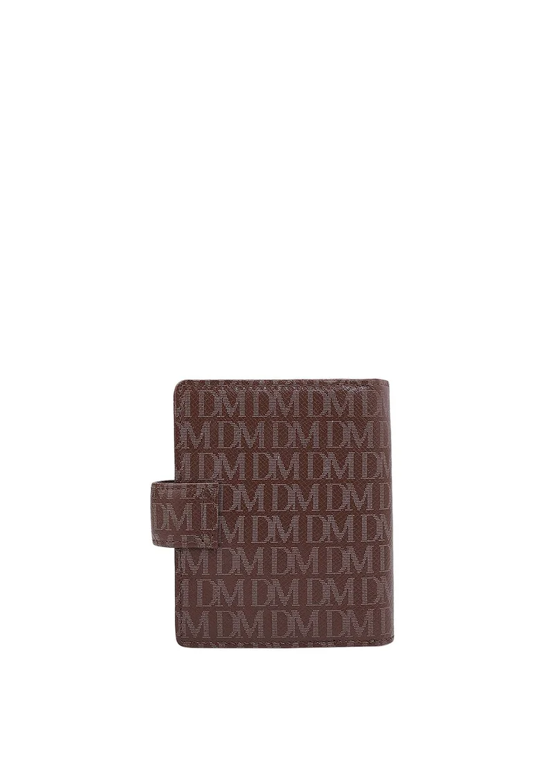 Da Milano  Da Milano Genuine Leather Brown Ladies Wallet for Women | Best Price UAE