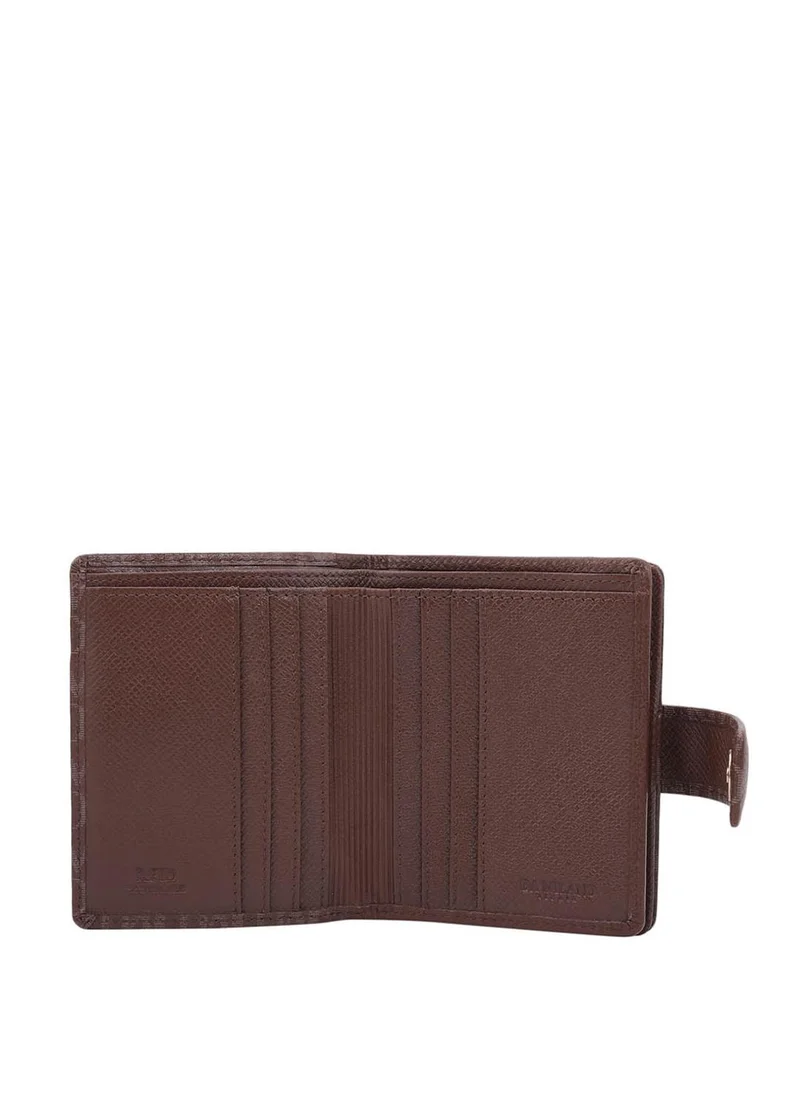 Da Milano  Da Milano Genuine Leather Brown Ladies Wallet for Women | Best Price UAE