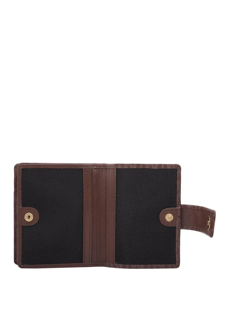 Da Milano  Da Milano Genuine Leather Brown Ladies Wallet for Women | Best Price UAE