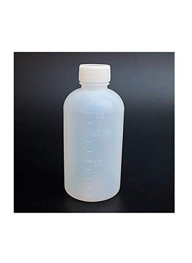 Happyupcity 3Pcs 100Ml 3.4Oz White Empty Plastic Bottles With Screw Cap And Scale Solution Pills Potion Tablet Storage Holder Sealed Jar Refillable Durable Container Pot For Laboratory Household  - Image 5