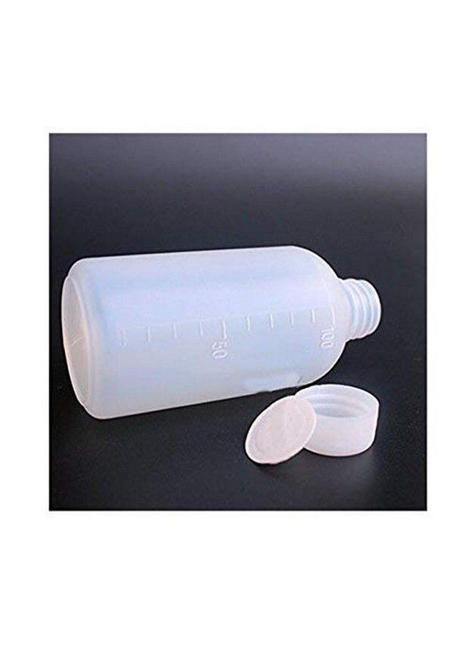 Happyupcity 3Pcs 100Ml 3.4Oz White Empty Plastic Bottles With Screw Cap And Scale Solution Pills Potion Tablet Storage Holder Sealed Jar Refillable Durable Container Pot For Laboratory Household  - Image 4