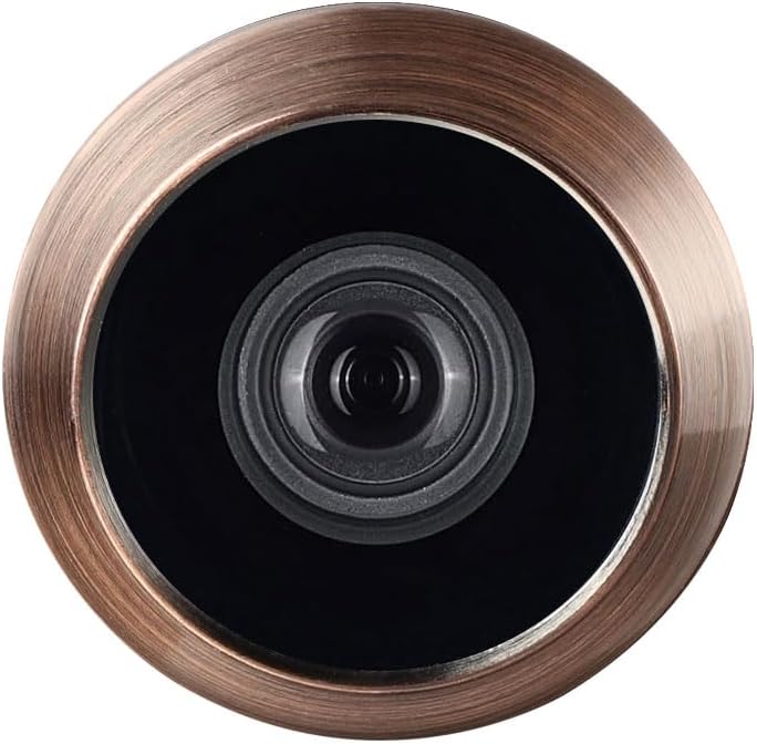 Togu 220-degree Solid Brass Peep Holes for Door with 16mm Drill Bit, 0.63 inch Door Peephole with Privacy, Compatible with Door Thick from 1-3/8" to 2-1/6", Antique Copper - Image 5