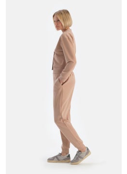dagi Milky Brown Jogger Modal Trousers  - Image 3