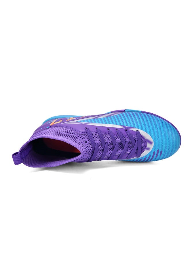 Men Kids Fashion Soccer Shoes Cleats Team Sports Training TF/FG Turf Firm Comfort High-top Football Shoes Outdoor - Image 3