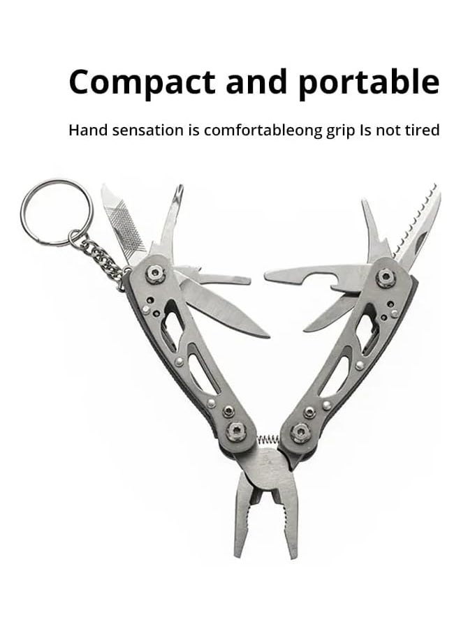 PROMASS - Ultimate Multi-Tool Plier: Your Reliable Companion for Every Adventure! Folable 4 inch size - [1 Qty] - Image 1