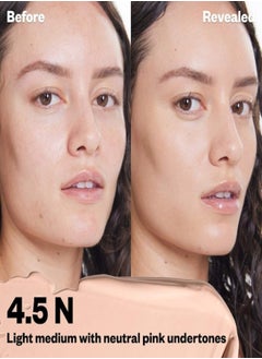 Kosas Kosas Revealer Super Creamy & Brightening Concealer with Caffeine & Hyaluronic Acid, Tone 4.5 N - Light Medium With Subtle Pink Undertones 5g - Medium to Full Coverage  - Image 2