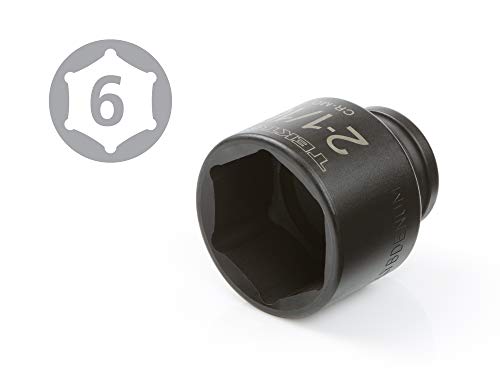 TEKTON 3/4 Inch Drive 6-Point Impact Socket Set with Case, 8-Piece (2-1/16-2-1/2 in.) | 4893 - Image 4