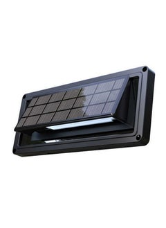 Beauenty Aluminium Alloy Body Rectangular Outdoor Solar Step Stair Light Black 25 x 53 x 50 cm SWL03C  - Image 1