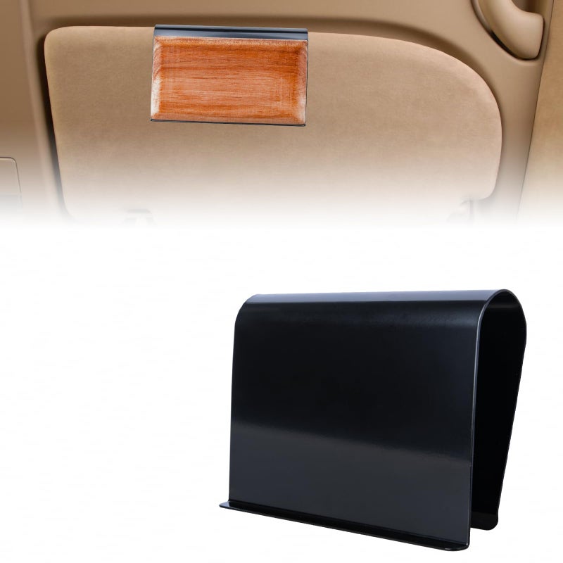 TERPINK Car Air Freshener Visor Clip Compatible with Drift Car Air Freshener, Auto Accessories, Vehicle Sun Visor Metal Clip, Black, Freshener not include (1 Pack) - Image 1