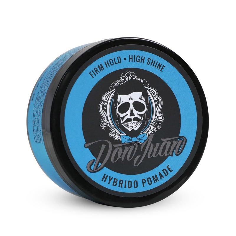 Don Juan Hybrido Pomade | Water Based | Strong Hold | High Shine | Natural Plant Extracts and Ocean Minerals | Summer Sea Breeze Scent, 4 oz. - Image 1