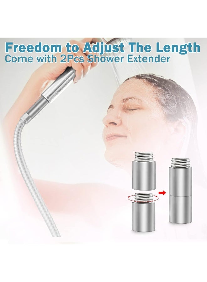 Biella Chrome Extension Nipple Male To Female 1/2", Pack Of 2 Bsp Thread With Teflon Tape Various Sizes For Extension Pipe That Allows To Extend, Extension Of Angle Valves Etc (1/2 X 50Mm) - Image 4