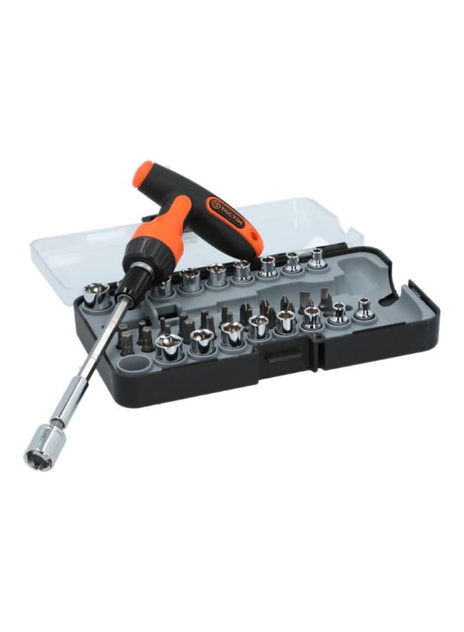 Tactix 43-Piece T-Handle Ratchet Set Multicolor 900182 - Image 2