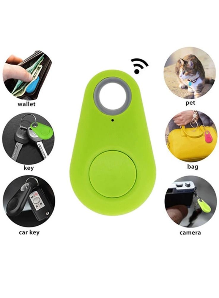 Bluetooth Tracker Smart Wireless Key Finder Anti Lost Tag Key Wallet Pet Child Locator Alarm Green - Image 4
