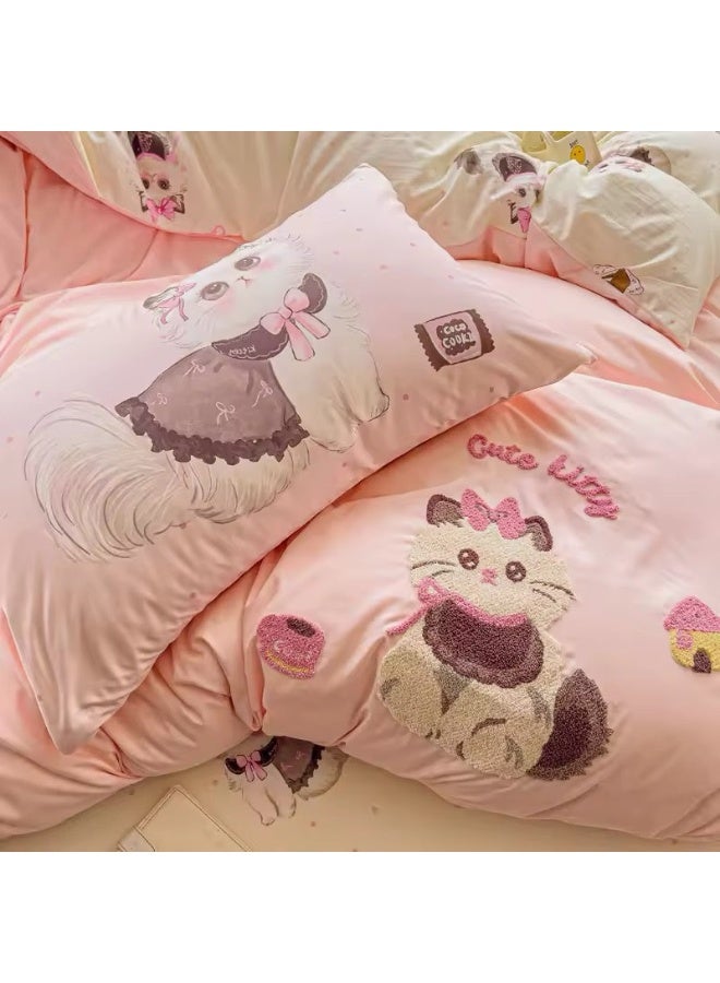 E.V.A Kammie Washed Cotton Bedding Set - Image 1