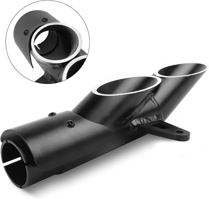 FLYPIG 38mm-51mm Motorcycle Exhaust Tips 1.5-2" Motorcycle Muffer Grom Exhaust for Kawasaki Z650 ZX6R Honda CBR 500 300R Yamaha FZ1 250 300 Moto Dirt Bike Silencer Kit - Image 5