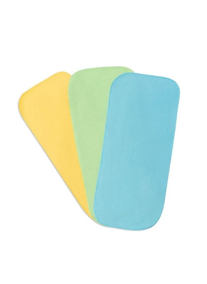 Superbottoms - Reusable Stay Dry Fleece Nappy Liners For Cloth Diapers For Babies (Set Of 12)Pack Of 12 Easy Clean Top Sheets For Washable & Reusable Cloth Diapers Multicolour - Image 1