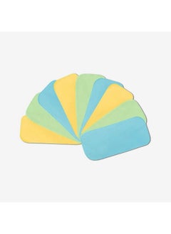 Superbottoms Reusable Stay Dry Fleece Nappy Liners For Cloth Diapers For Babies (Set Of 12)Pack Of 12 Easy Clean Top Sheets For Washable & Reusable Cloth Diapers Multicolour  - Image 1