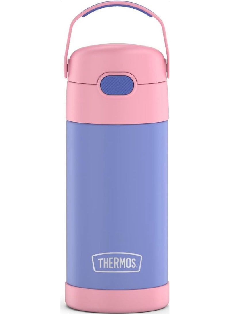 ترموس زجاجة مياه فانتينر من ثيرموس سعة 12 اونصة، ستانلس ستيل - Image 1