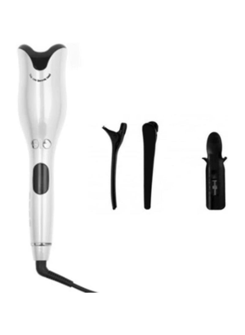 RollsTimi  - Hair Curler Rose Shape Ceramic Automatic White - Image 1