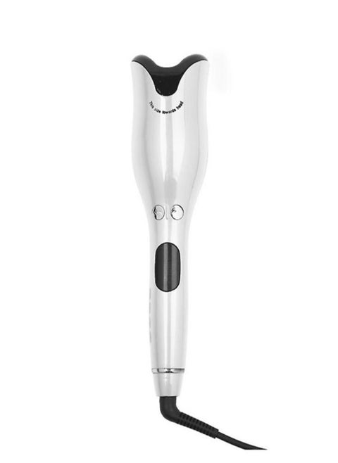 Hair Curler Rose Shape Ceramic Automatic White