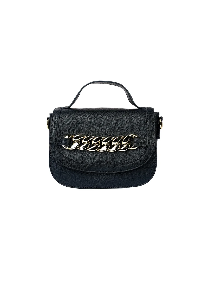AMICA Caren Women's Shoulder Crossbody Bag in Textured Leather