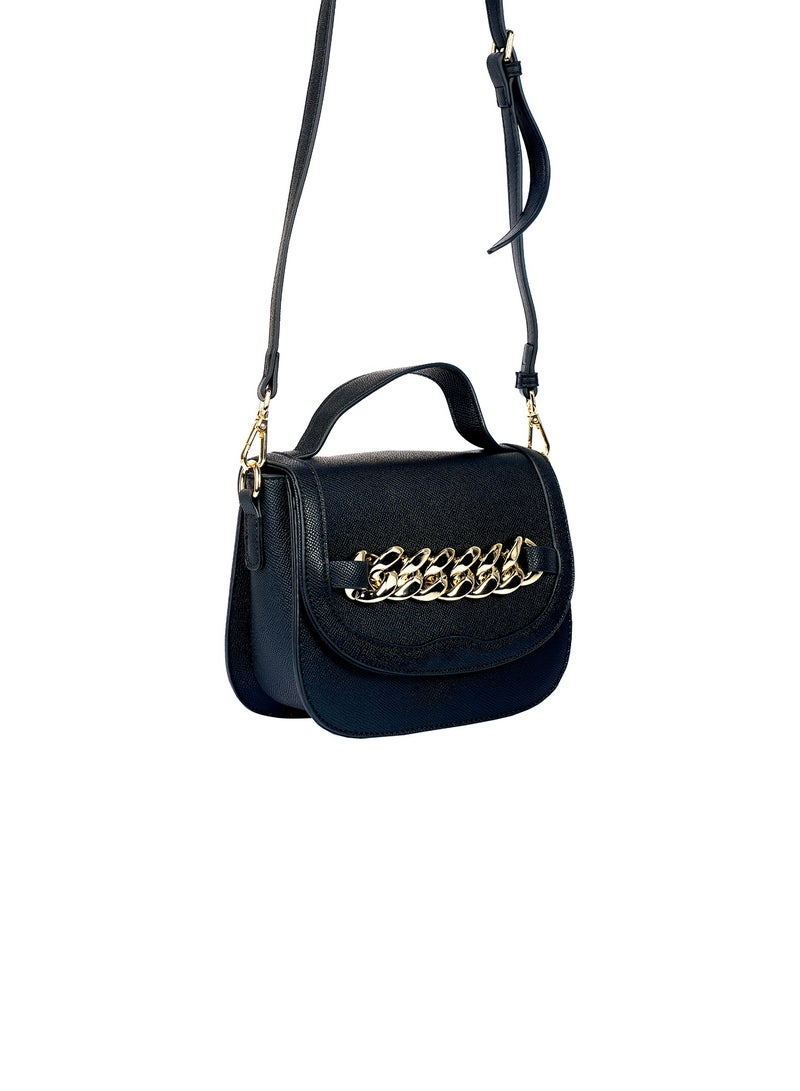 AMICA Caren Women's Shoulder Crossbody Bag in Textured Leather  - Image 3