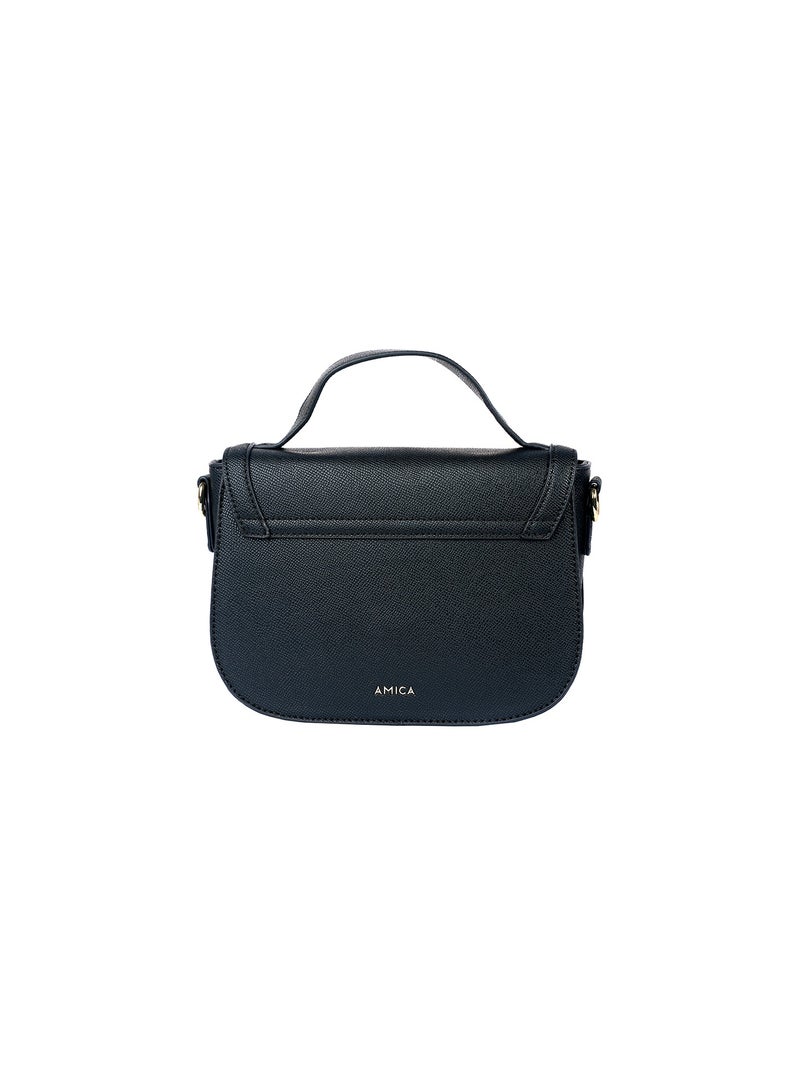 AMICA Caren Women's Shoulder Crossbody Bag in Textured Leather  - Image 2